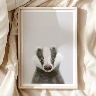 Nursery Art - 'Badger'