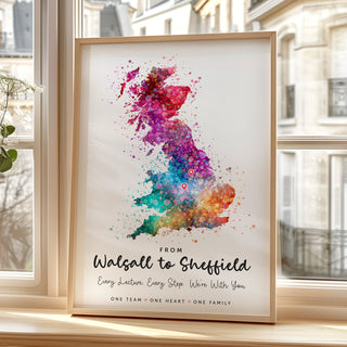 One Location Map Print 2.0
