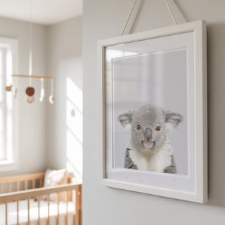 Gentle Koala Bear Print