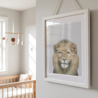 Brave Lion Print