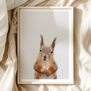 Nursery Art - 'Red Squirrel'