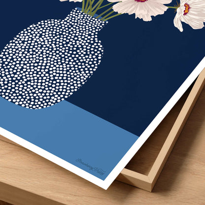 COSMOS FLOWERS • Art Print